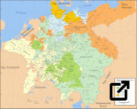 Waehrungsgebiete in Mitteleuropa um 1770